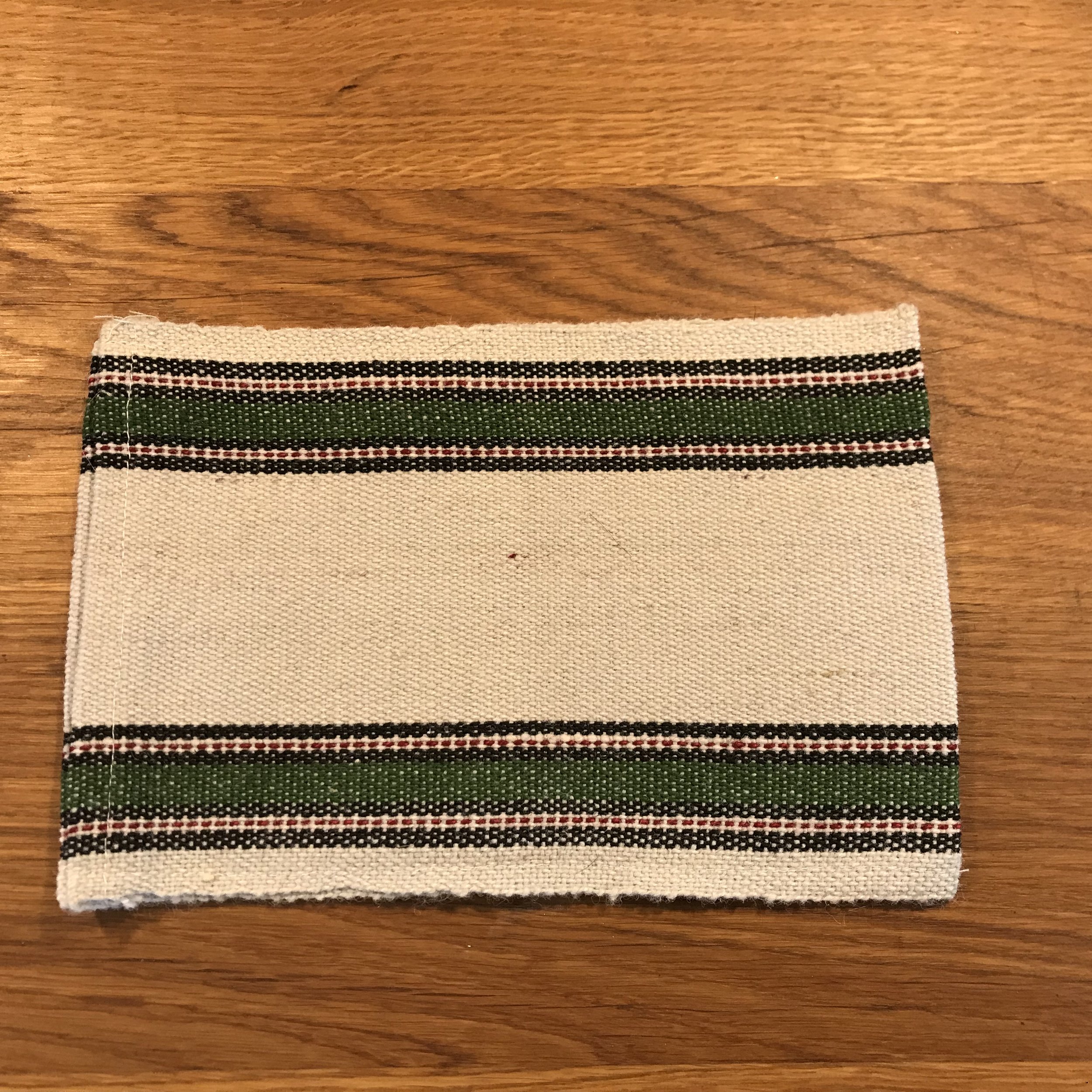 Gant de hamam à bandes vertes de My Byzance