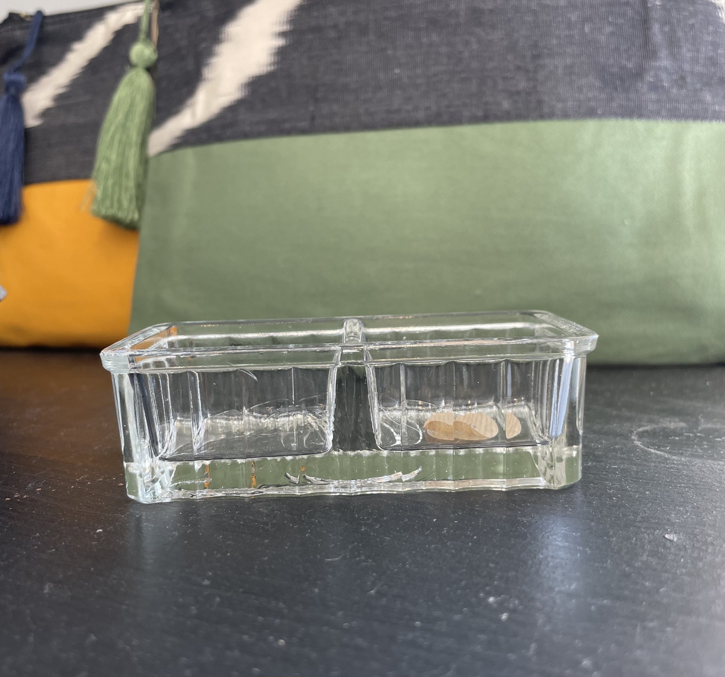 Salière poivrière de table en verre De My Byzance Broc
