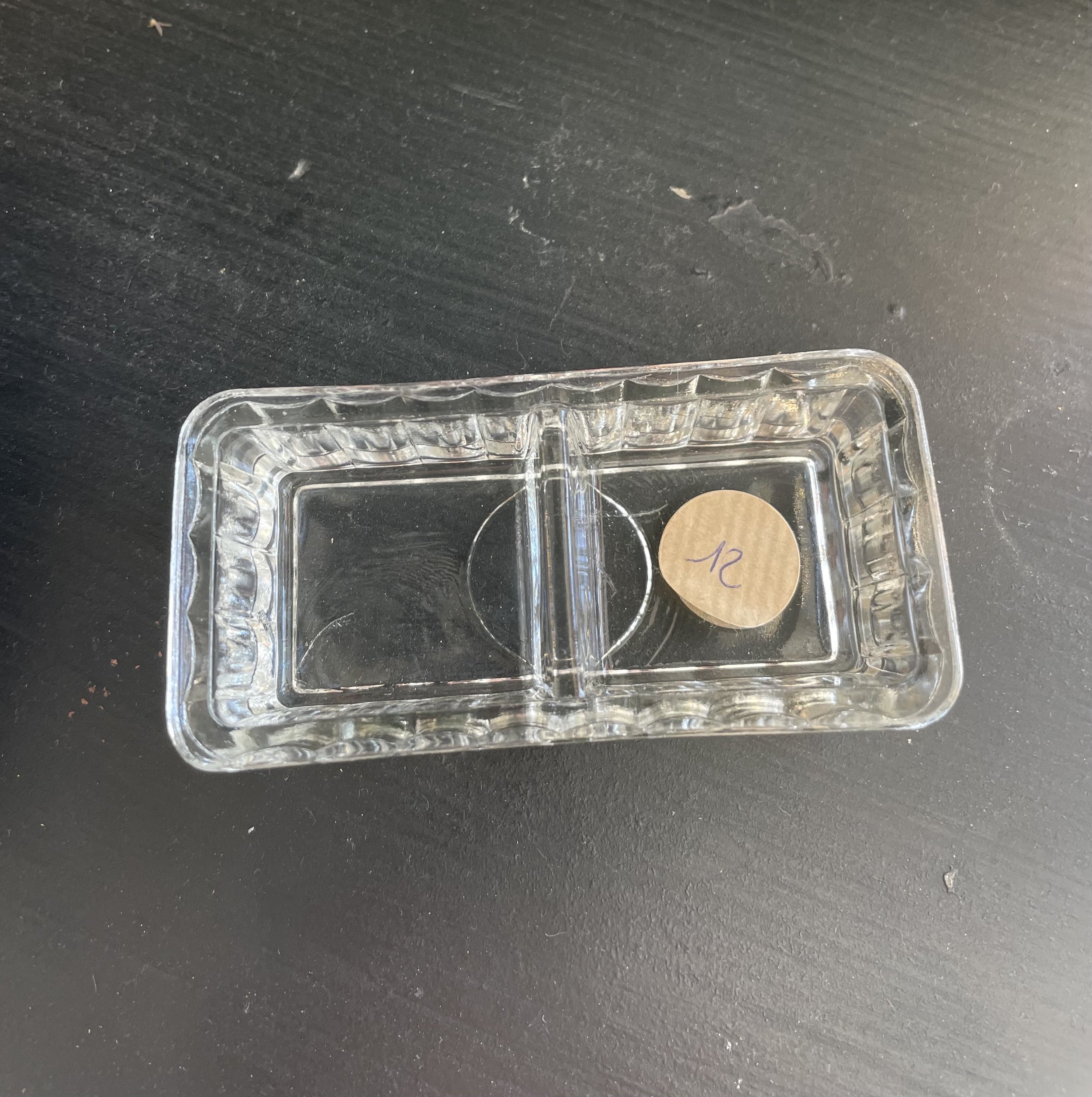 Salière poivrière de table en verre De My Byzance Broc