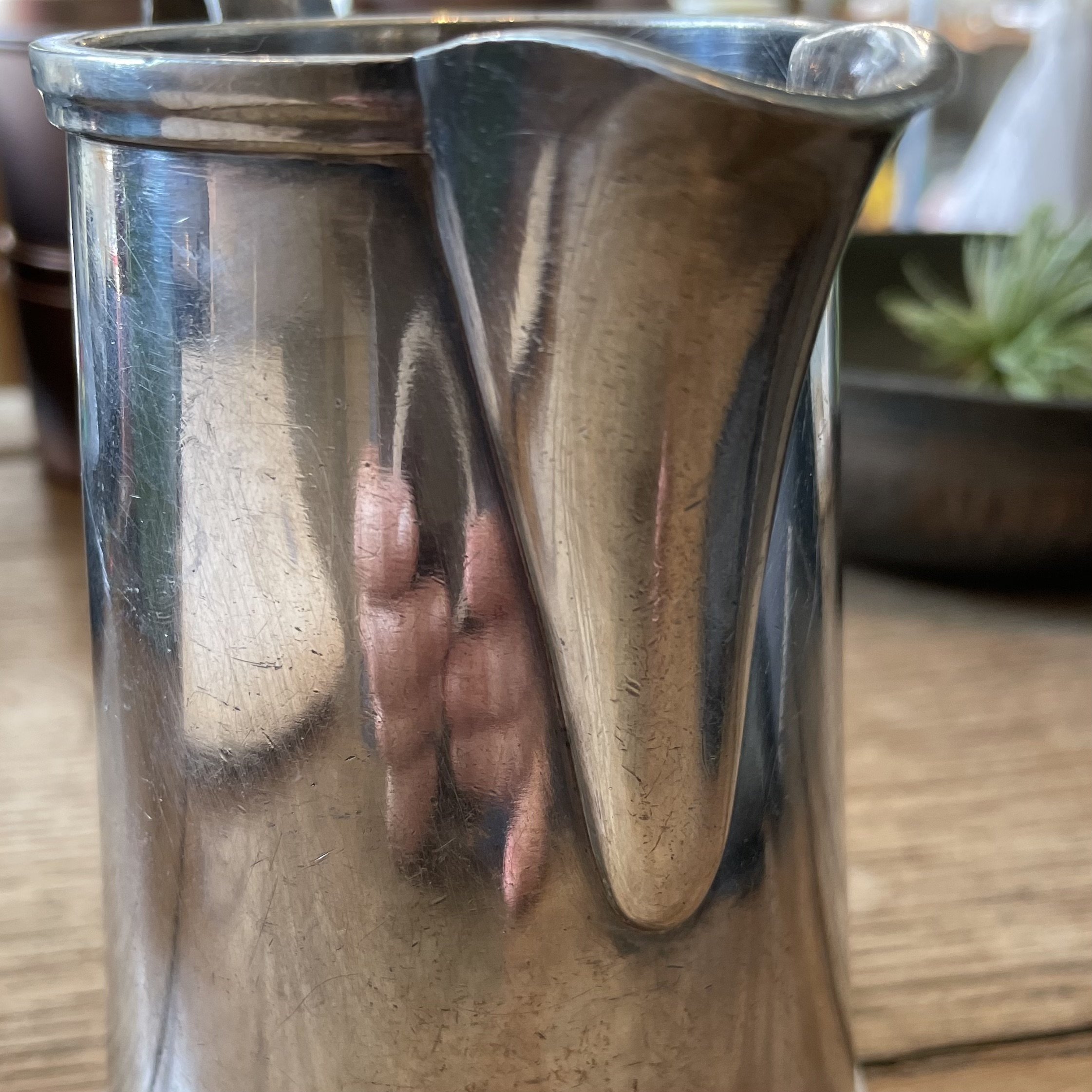 Pot à lait en métal argenté De My Byzance Broc