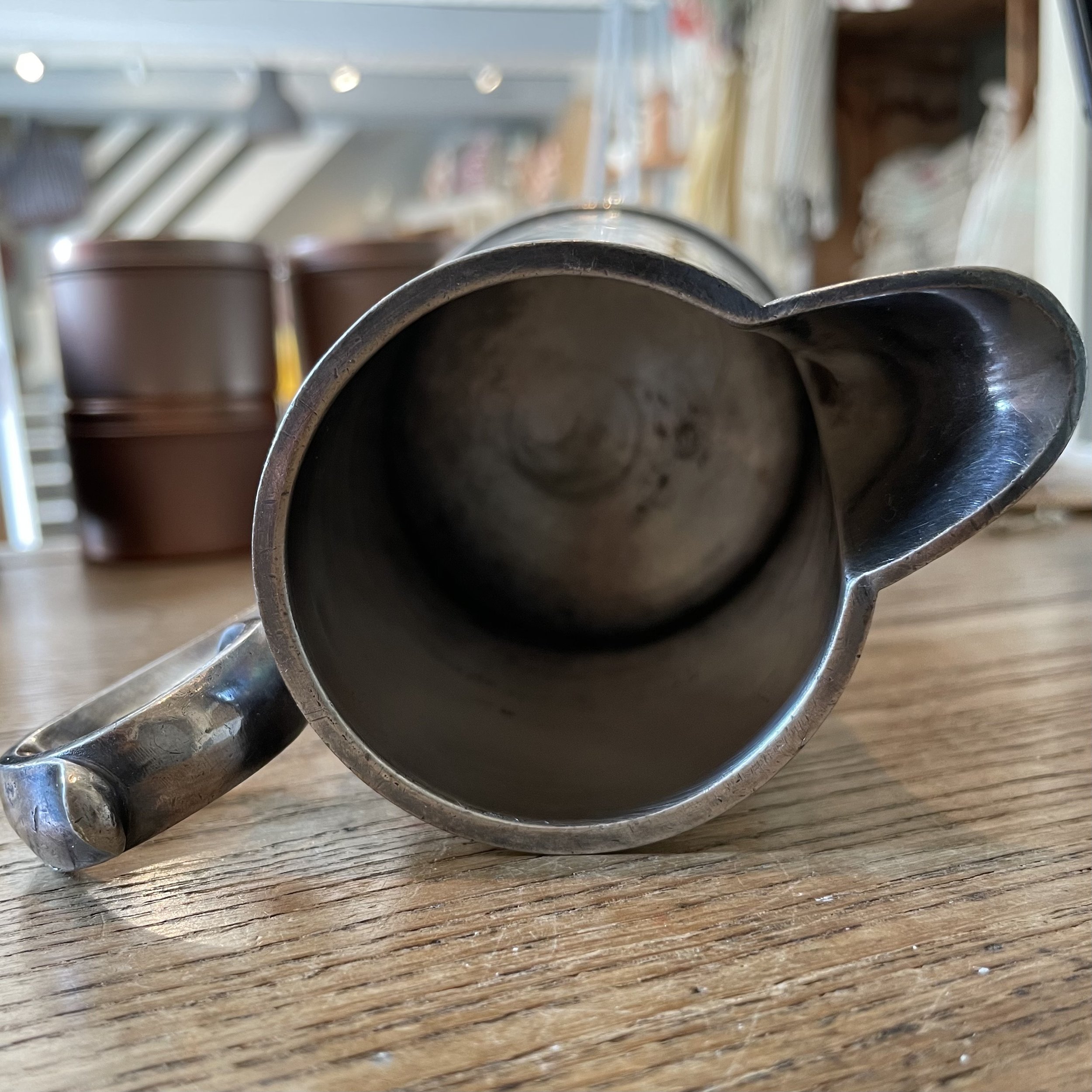 Pot à lait en métal argenté De My Byzance Broc