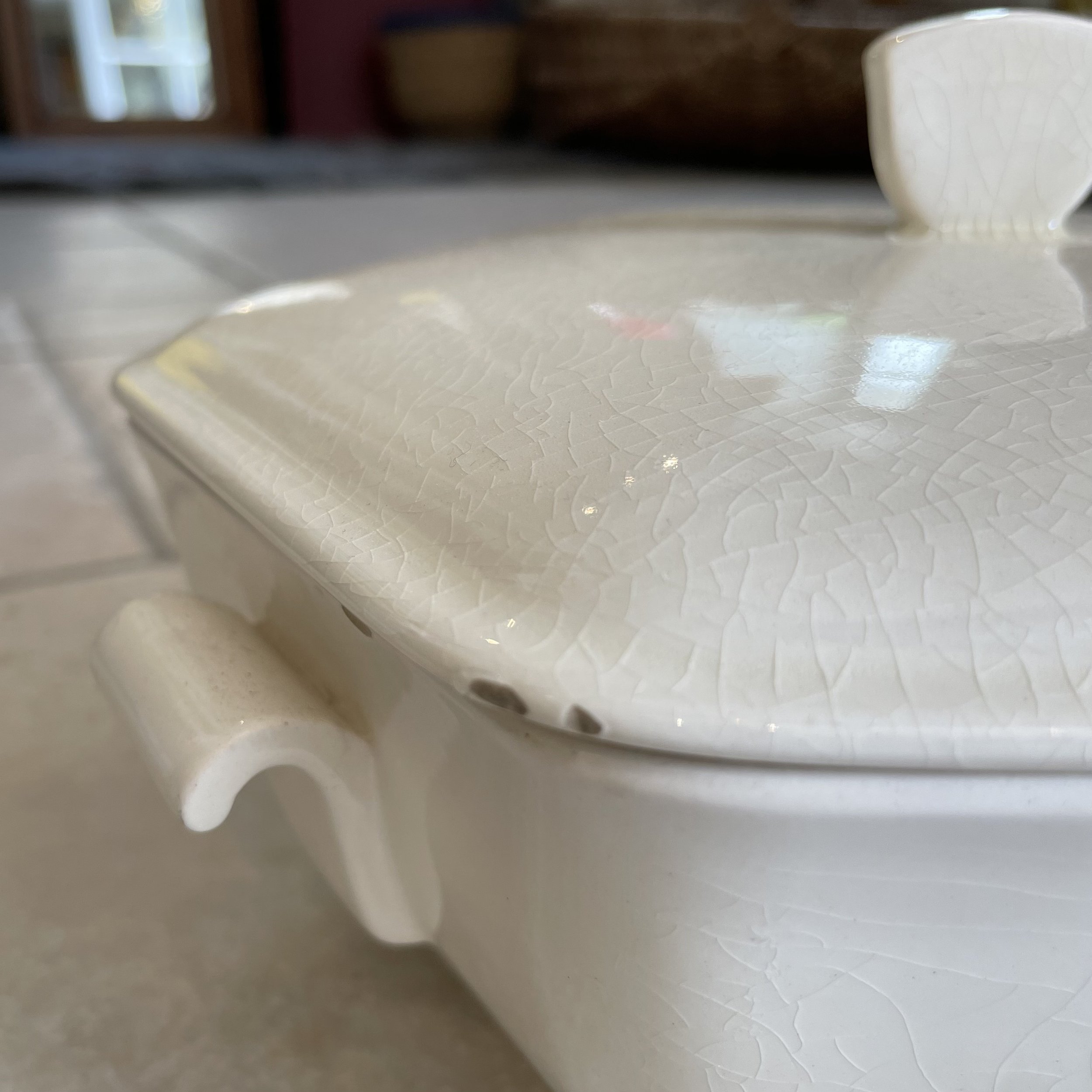 Soupière légumière hexagonale crème de Villeroy & Boch De My Byzance Broc