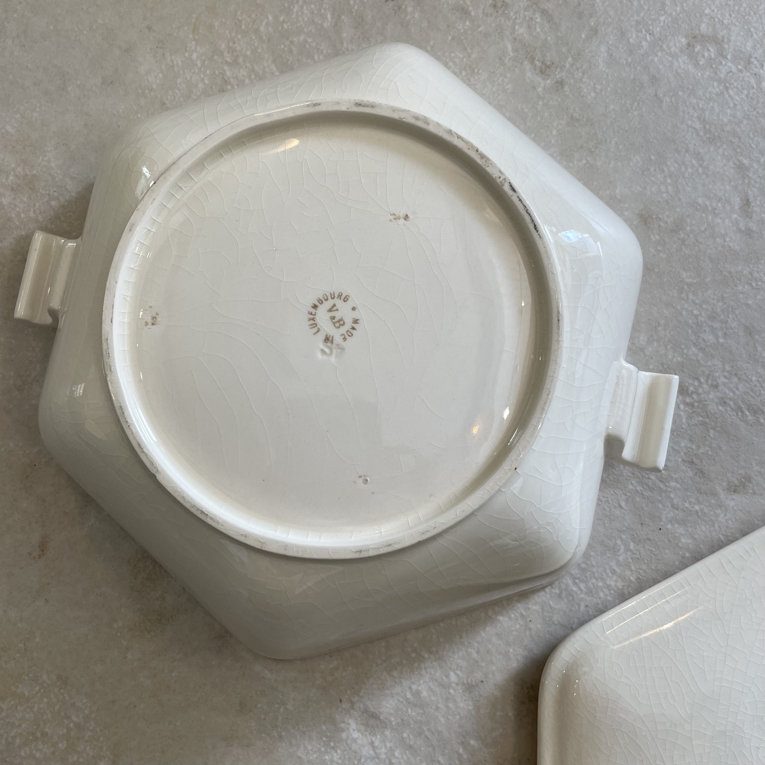Soupière légumière hexagonale crème de Villeroy & Boch De My Byzance Broc