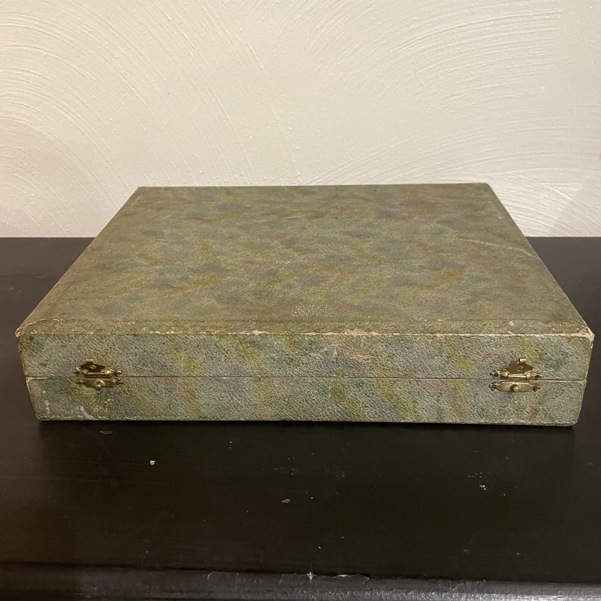 Série de 12 cuillères à soupe et 12 fourchettes métal argenté Cailar Bayard modèle Baguette De My Byzance