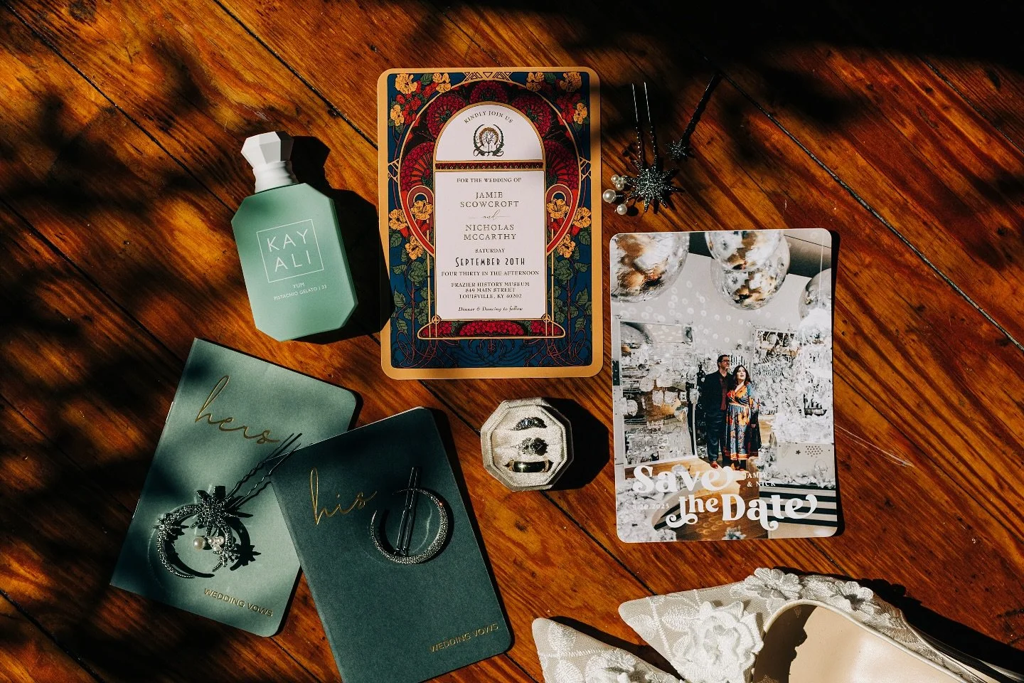 The Art of the Invitation

Your wedding invitation is the first glimpse your guests will have of your celebration, a reflection of your story, style, and attention to detail. Every word matters, especially when it comes to names and spelling.

Gettin