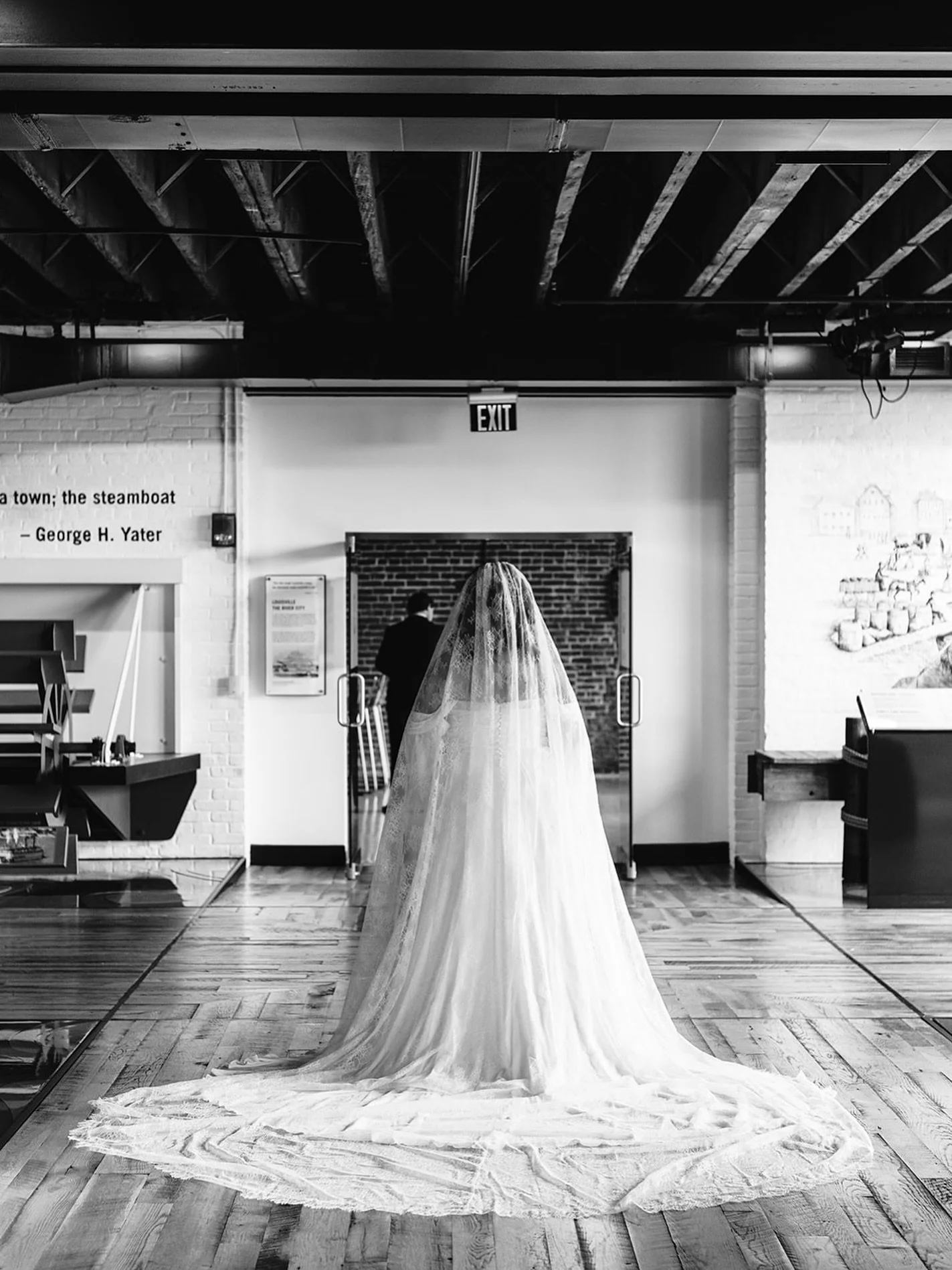 Some moments carry a quiet kind of magic.
The pause right before everything changes.
The breath you take before walking toward forever.

This was the moment before Jamie and Nick&rsquo;s first look.
A still, sacred second filled with anticipation and