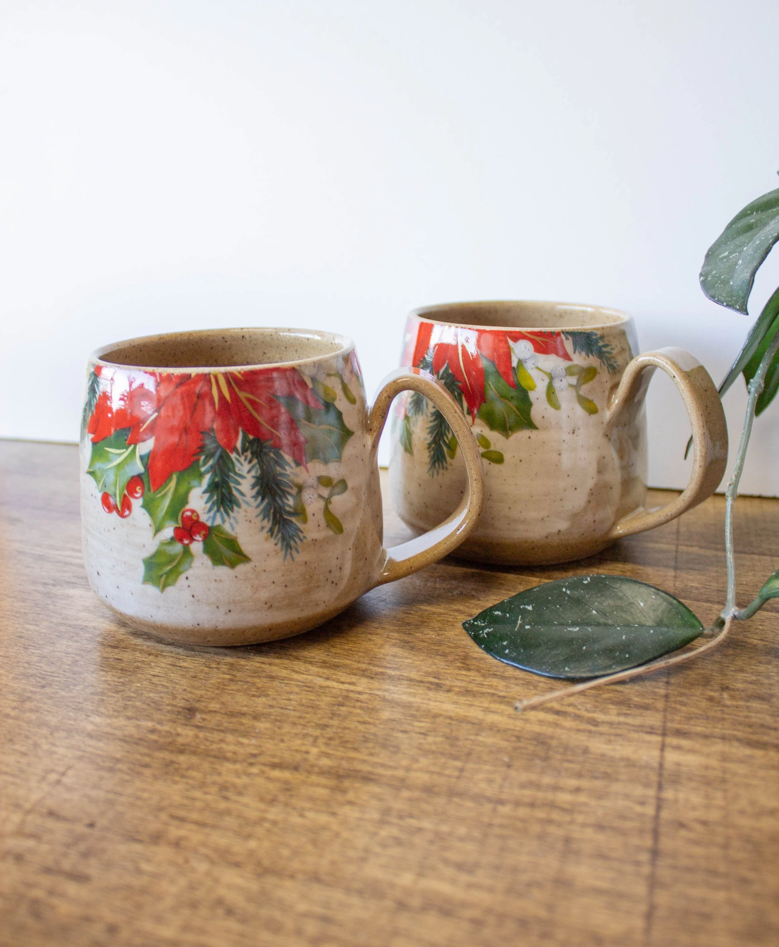 Poinsettia Mug