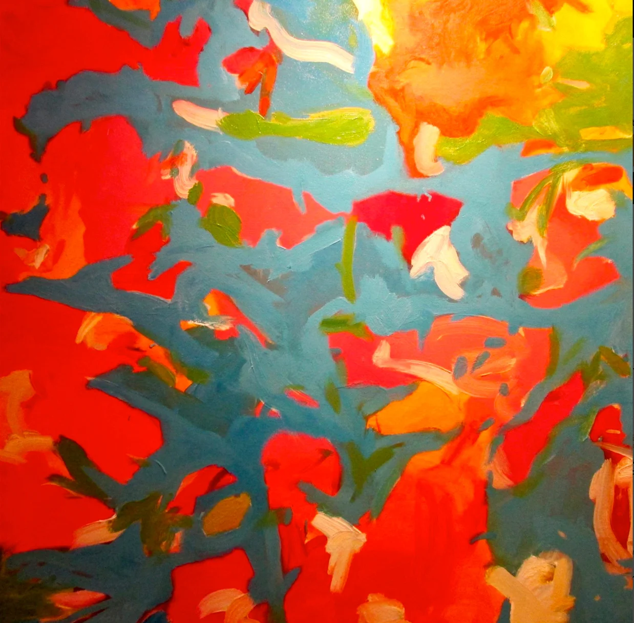 48" x 48" &nbsp;Oil on canvas &nbsp;