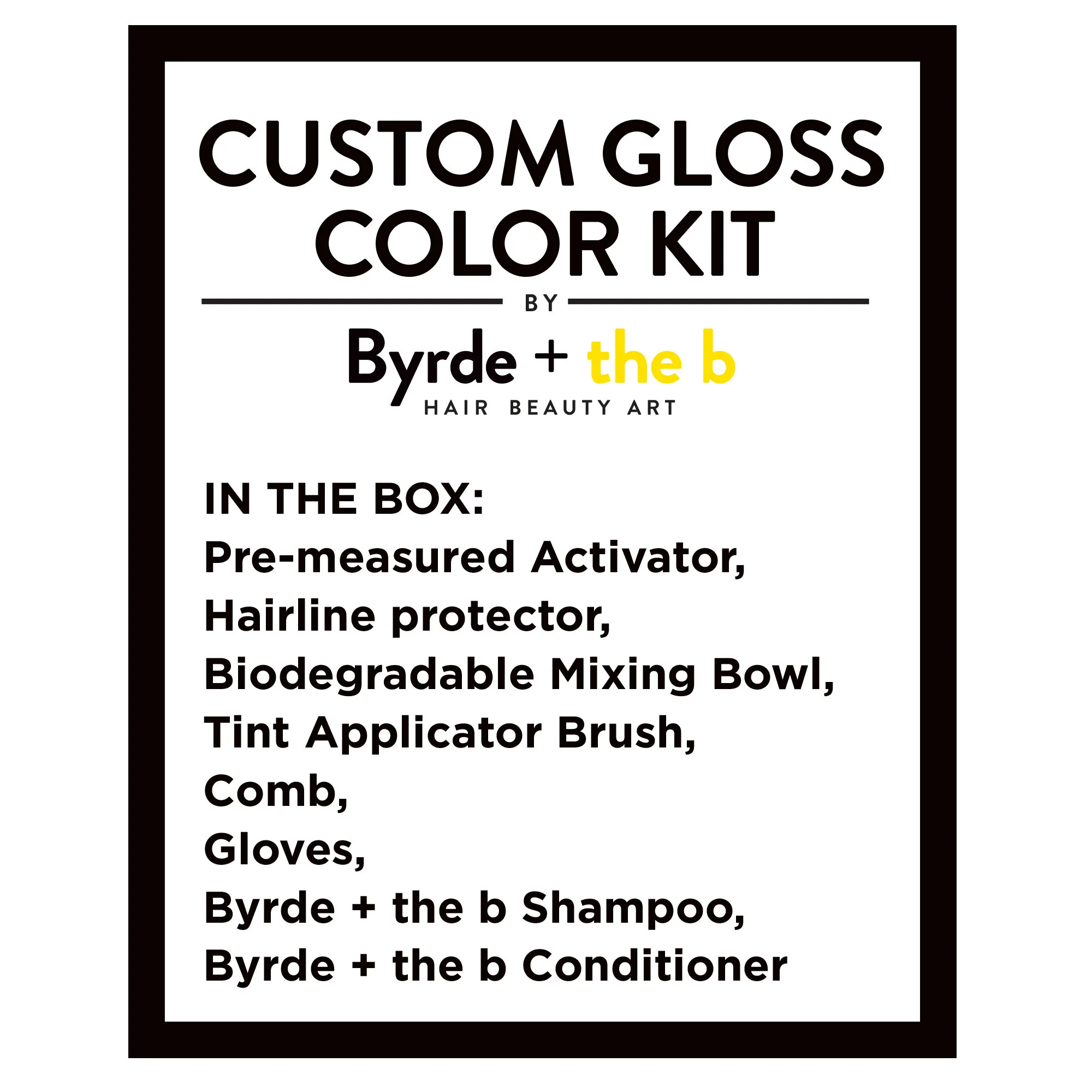 Custom Gloss Color Kit