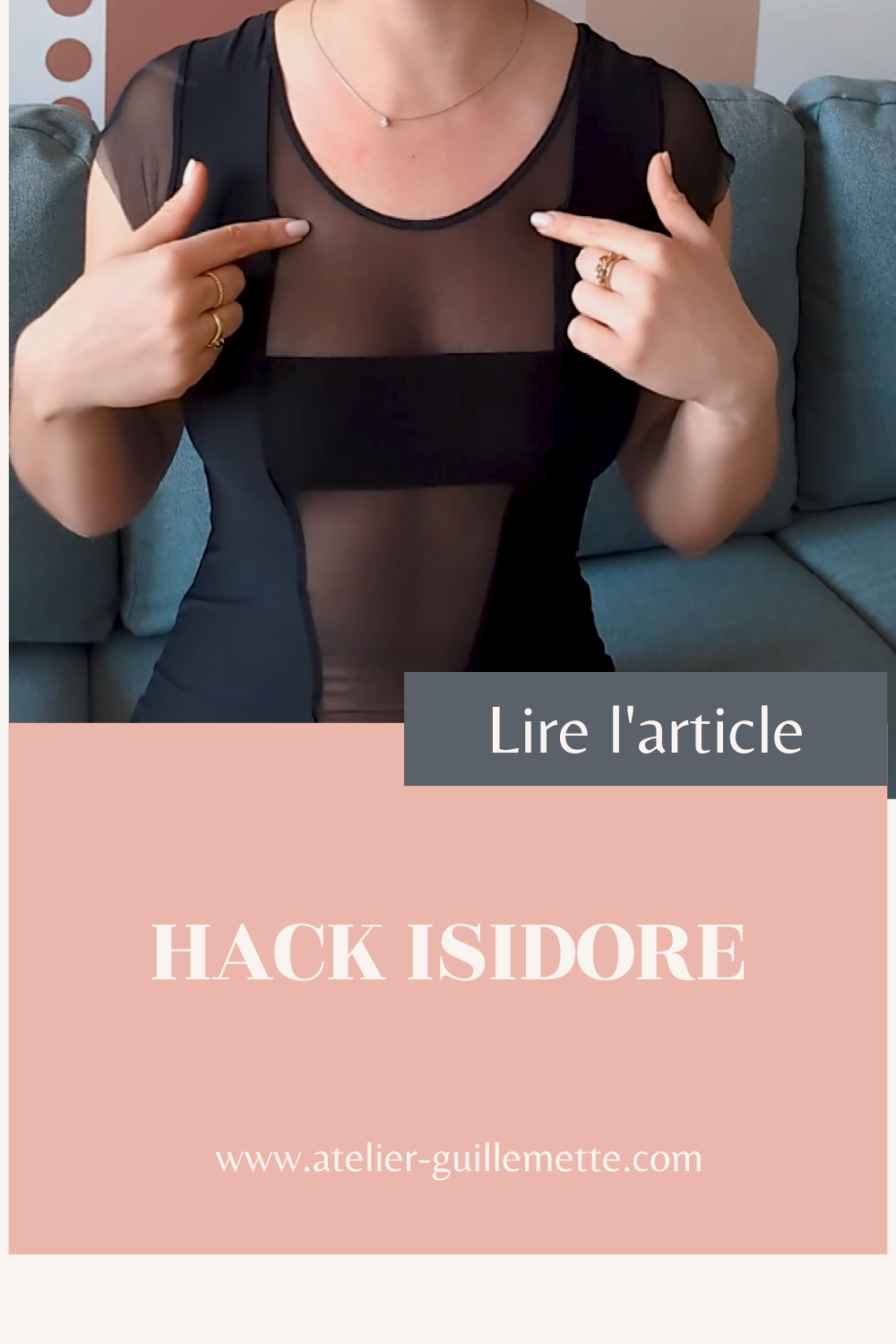 Body Isidore : hack couture facile 