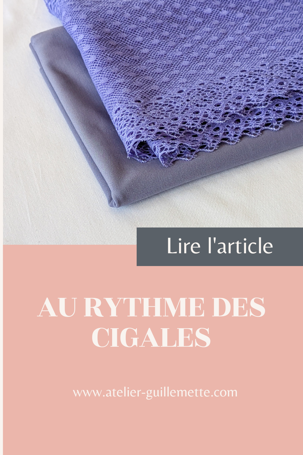 Au rythme des cigales | la nouvelle collection de box lingerie