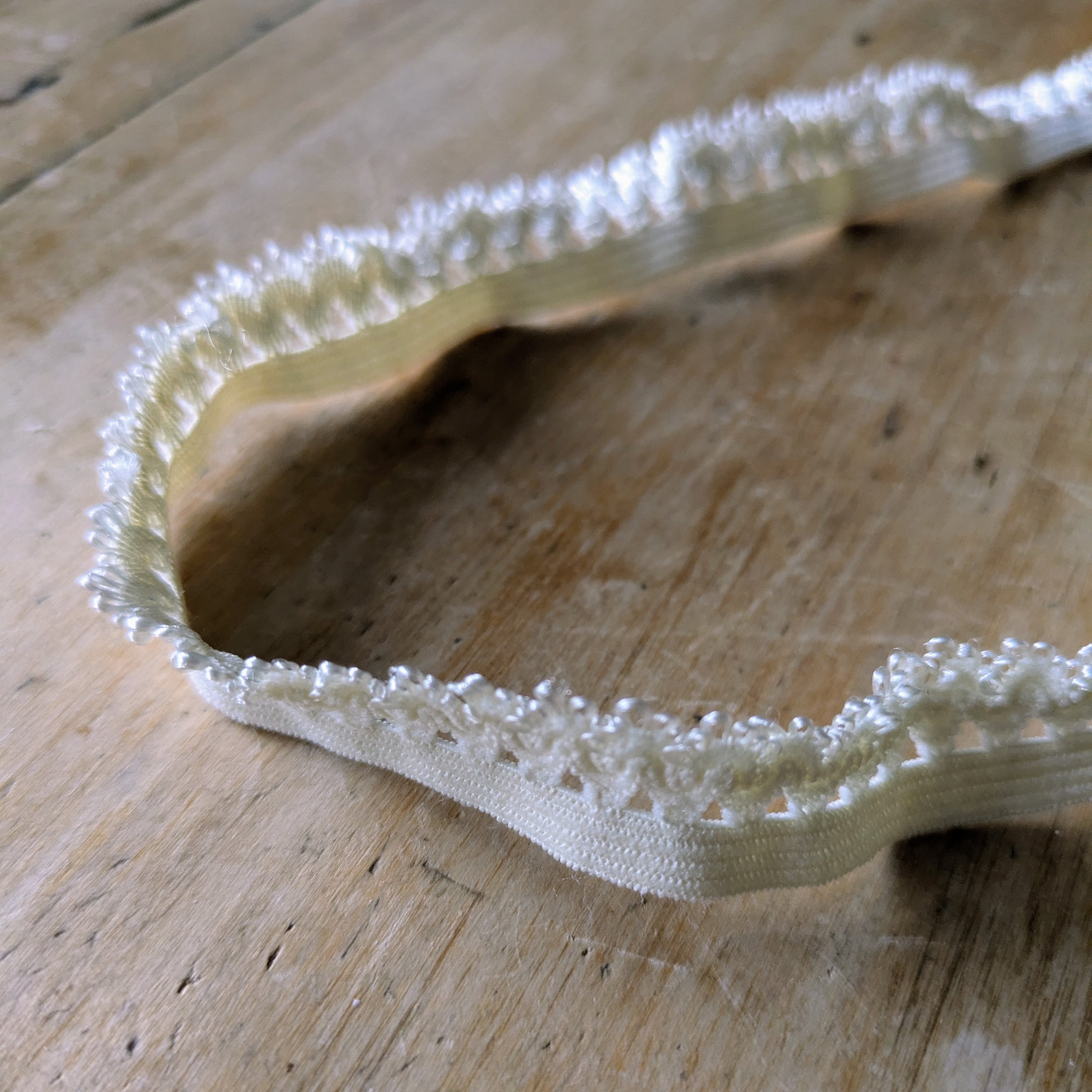 Élastique lingerie 5 mm  | Blanc cassé