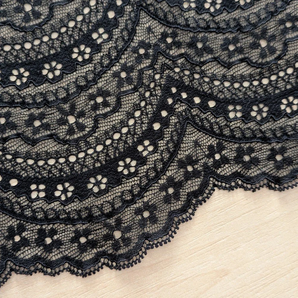 Dentelle | Noire | Qualité prémium