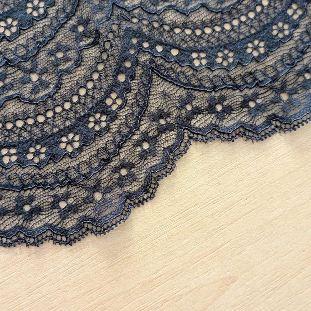 Dentelle | Bleu nuit | Qualité prémium