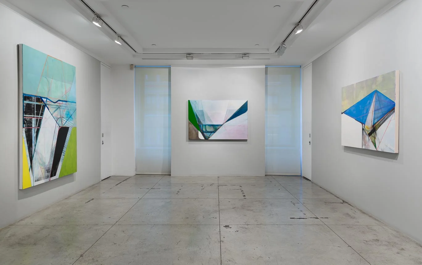 Nick Lamia: Cloud, Mountain, Valley, Sea, Installation view at Jason McCoy Gallery, 2018.