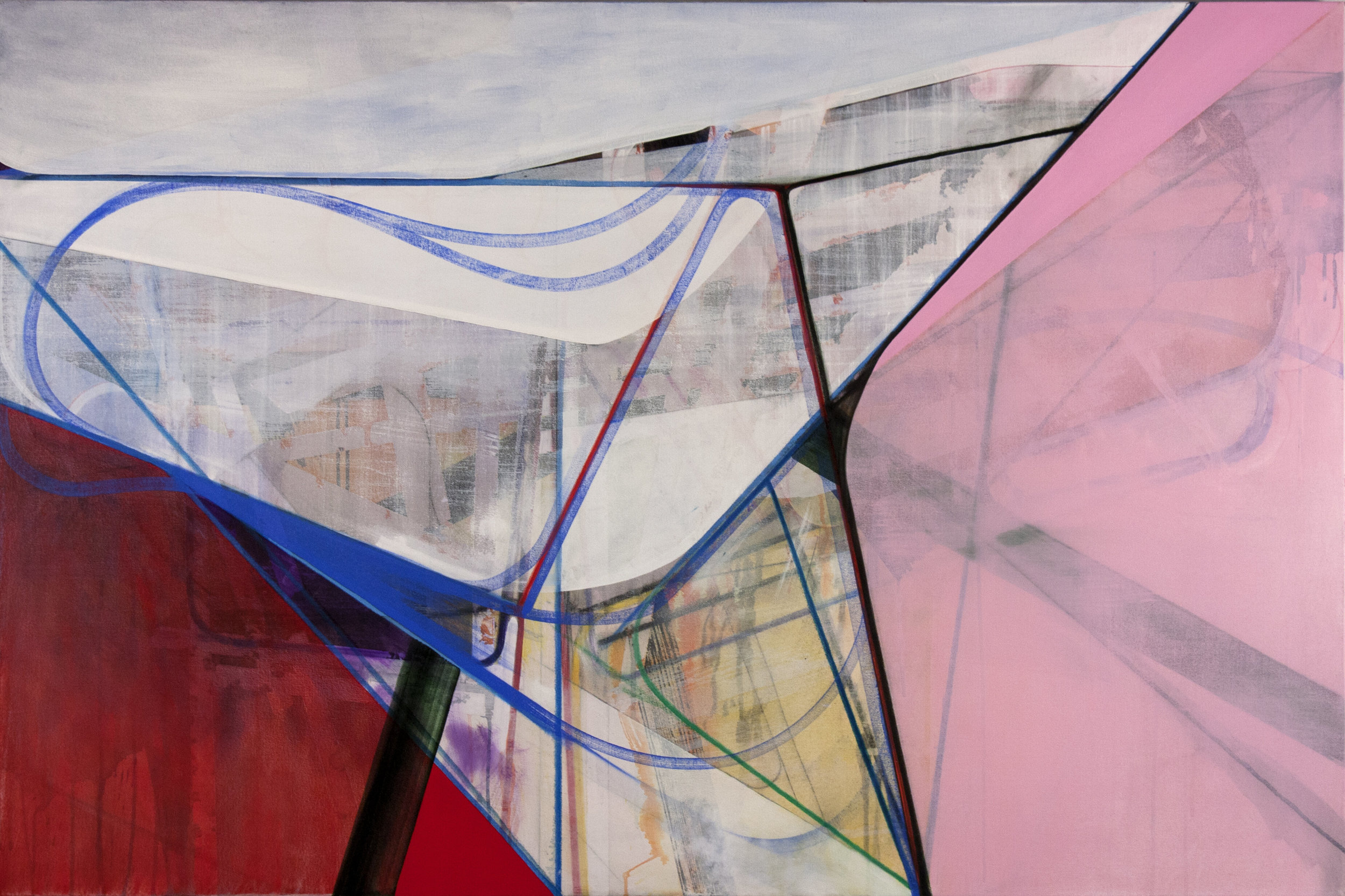   Nick Lamia  (b. 1971)  Patriot , 2016 Oil on canvas 40 x 60 inches 101.6 x 152.4 cm 