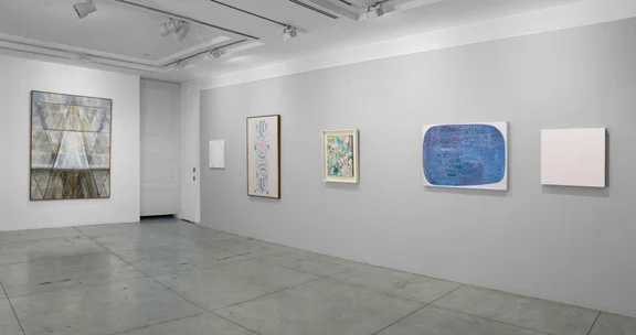 70 Years of Abstract Painting - Excerpts , Installation view at Jason McCoy Gallery, 2011.