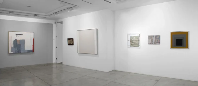 70 Years of Abstract Painting - Excerpts , Installation view at Jason McCoy Gallery, 2011.