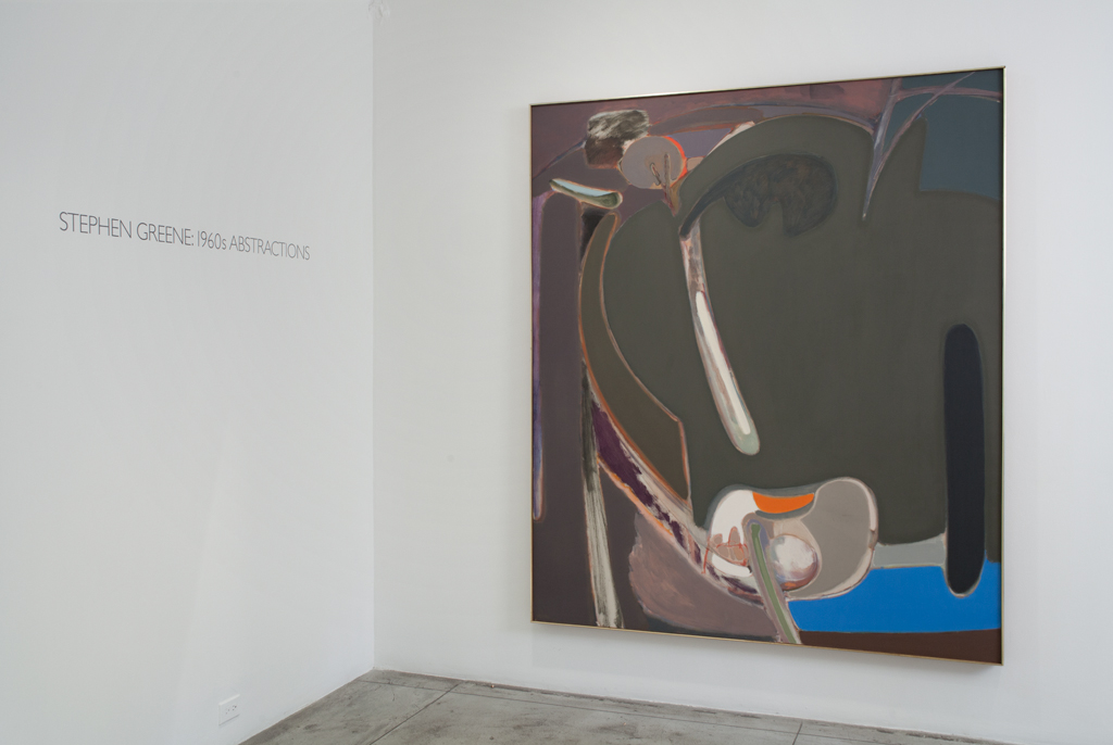 Stephen Greene: 1960s Abstractions , Installation view at Jason McCoy Gallery, 2016.