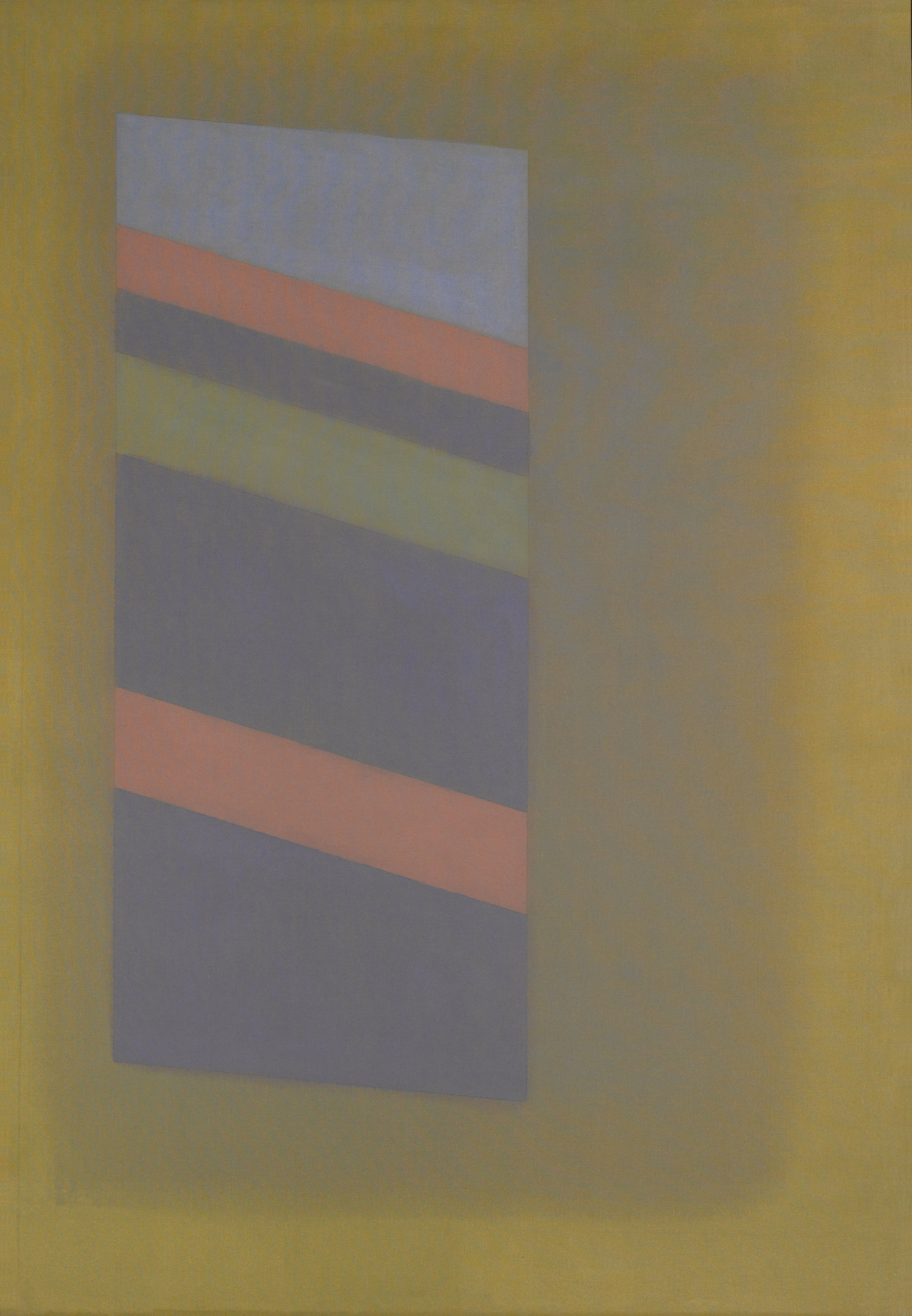   Charles Pollock  (1902-1988)  NY21 , 1969 Acrylic on canvas 72 x 50 inches 183 x 127 cm 