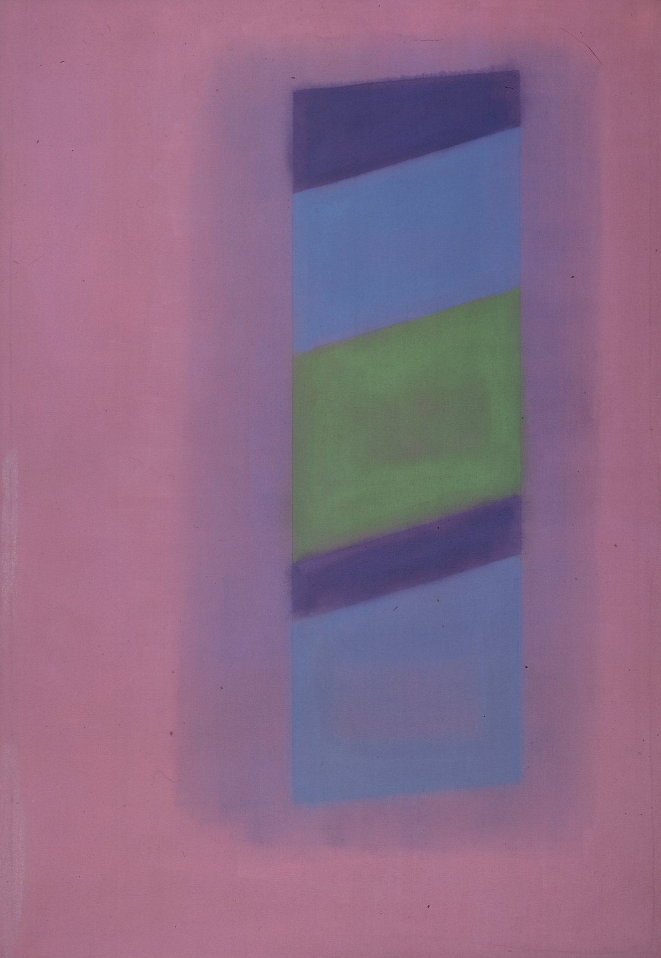   Charles Pollock  (1902-1988)  NY8 , 1969 Acrylic on canvas 72 x 50 inches 183 x 127 cm 