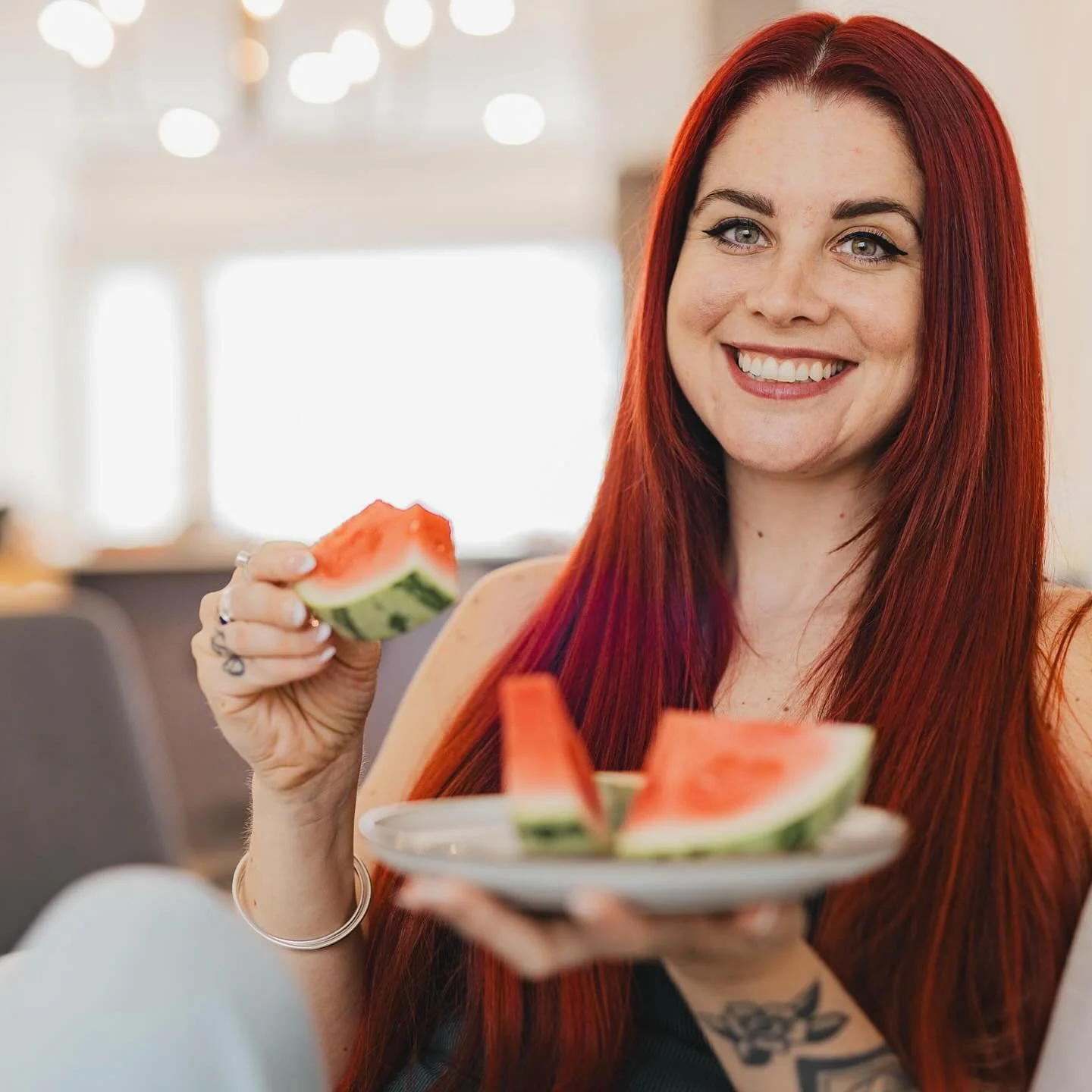 Crushing the last of the summer fruit while I still can! 🍉 
Sometimes I can&rsquo;t believe I used to think fruit was too high in sugar to enjoy 😂
⁠
The body always knows.
But somewhere along the way, we were taught to distrust its wisdom.
To overr
