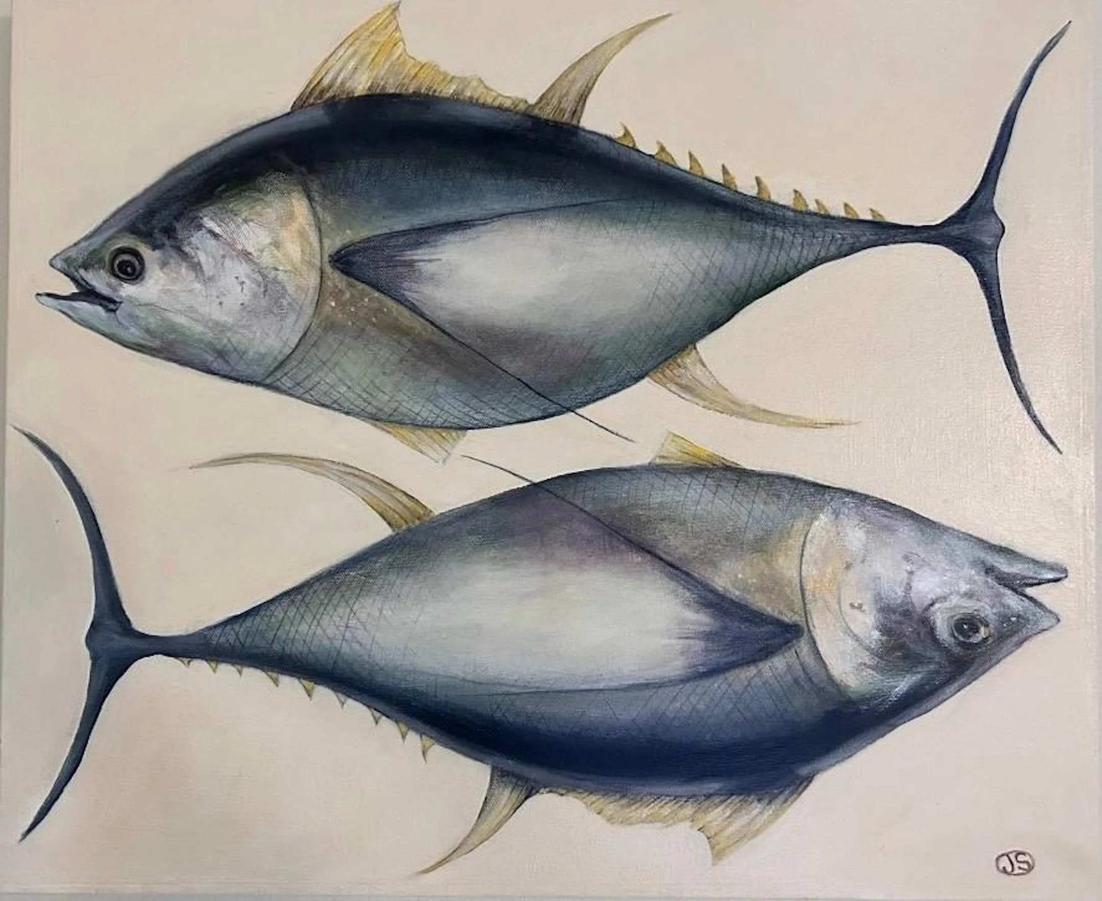Commission for Private Collection Yin Yang Trout