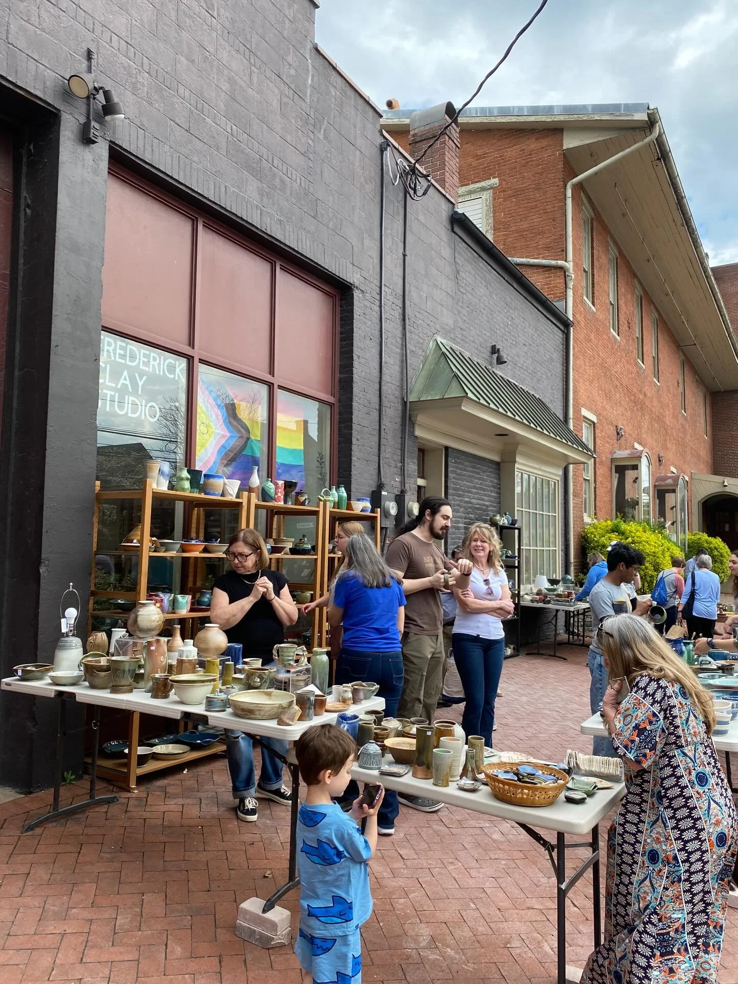 Frederick Clay Studio (where I take pottery classes) is having a sidewalk sale today. I&rsquo;ll be there from 4-6pm, but it&rsquo;s open all day! Chris and I both have pieces for sale, and there&rsquo;s so much more!