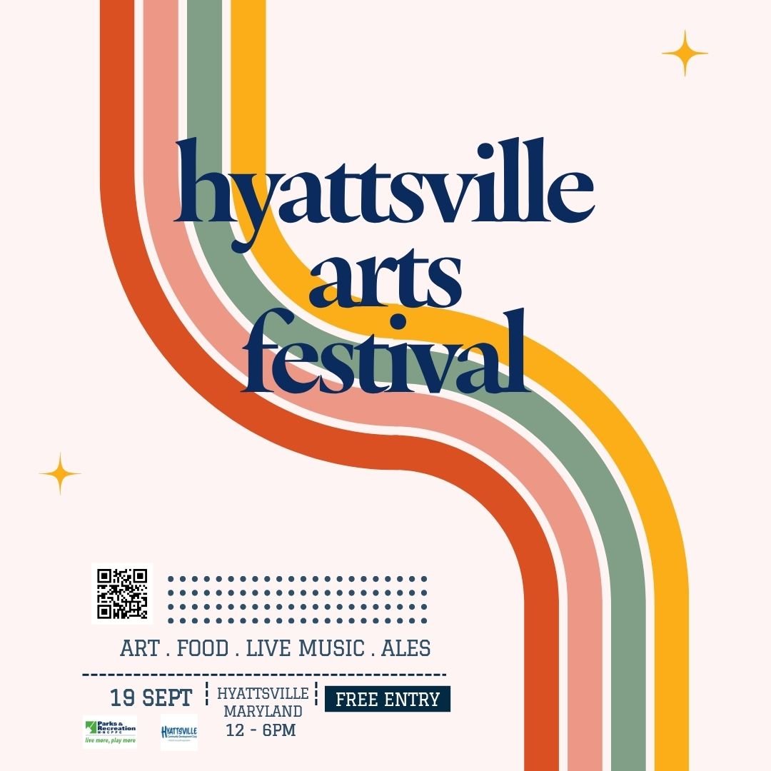 Looking for something to do tomorrow? I'll be in Hyattsville for their annual festival! Come see me on Farragut Street, between the main stage and the art garden.