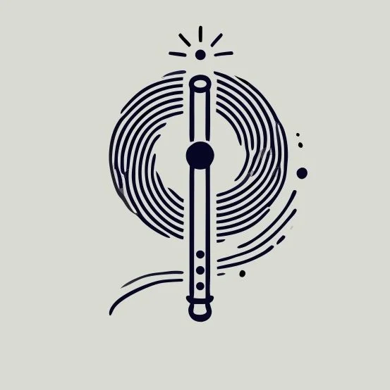 hole in the flute logo