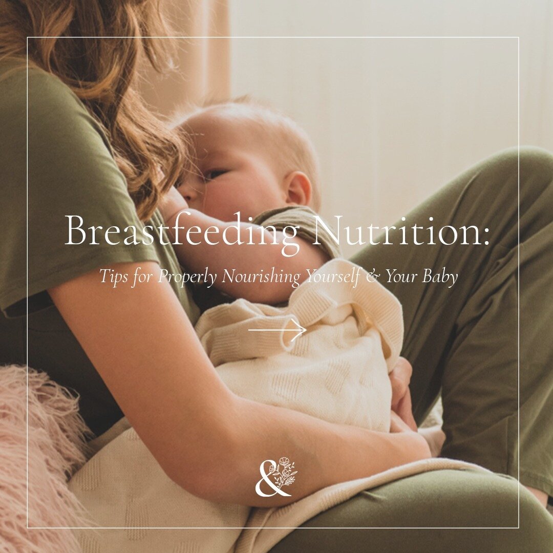 ✨ Breastfeeding nutrition tips ✨ ⁣
⁣
There is such a lack of nutrition information for the postpartum period, especially when it comes to breastfeeding.⁣
⁣
And whatever is available tends to be very vague (&ldquo;Eat a balanced diet.&rdquo;), is focu