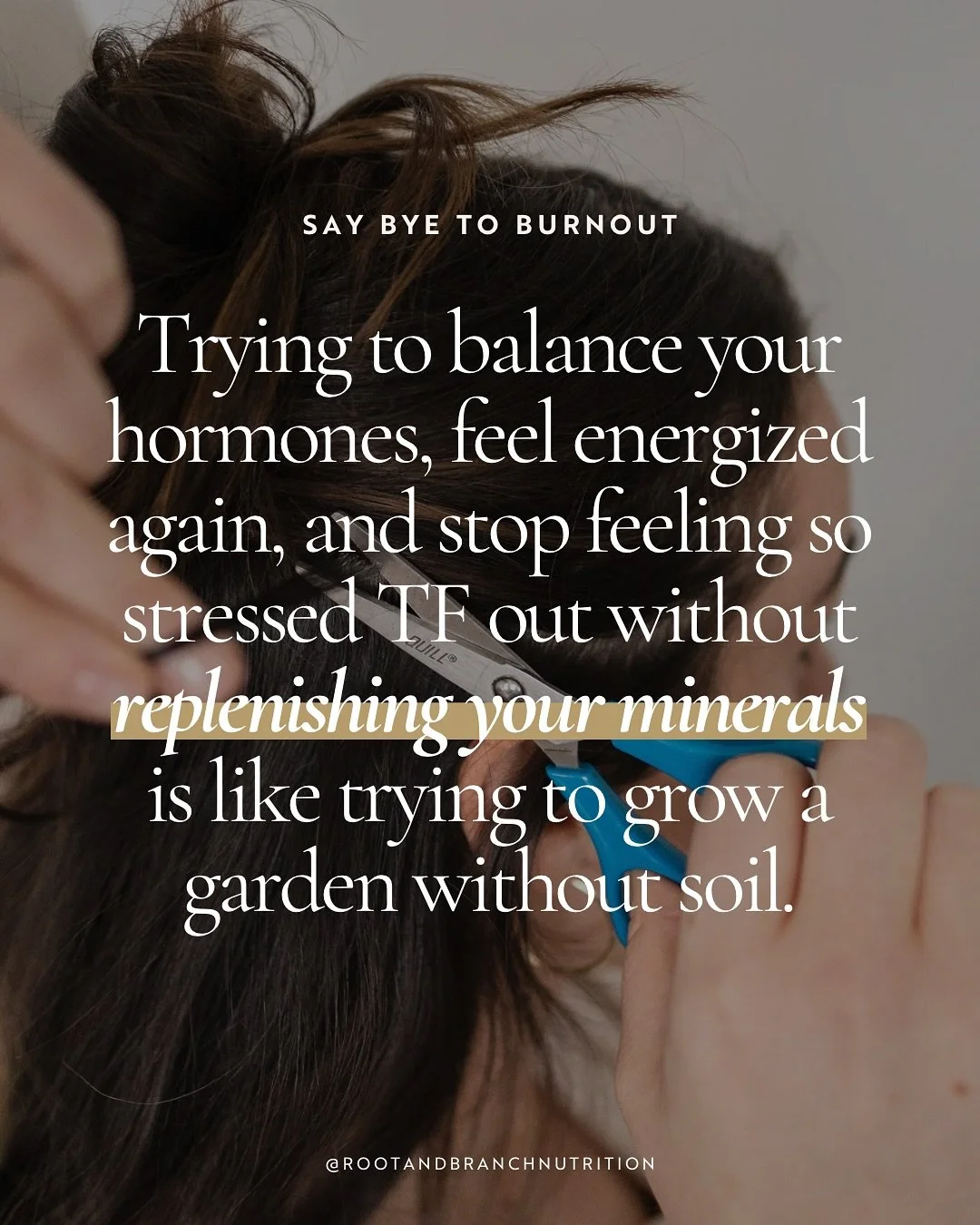 I hate to be the one to tell you this&hellip;&thinsp;
&thinsp;
Actually, JK, I honestly love it.*&thinsp;
&thinsp;
No amount of clean-eating, fiber-maxxing, cycle-synced workouts, hormone-balancing supplements, or cortisol-lowering hacks are ever goi