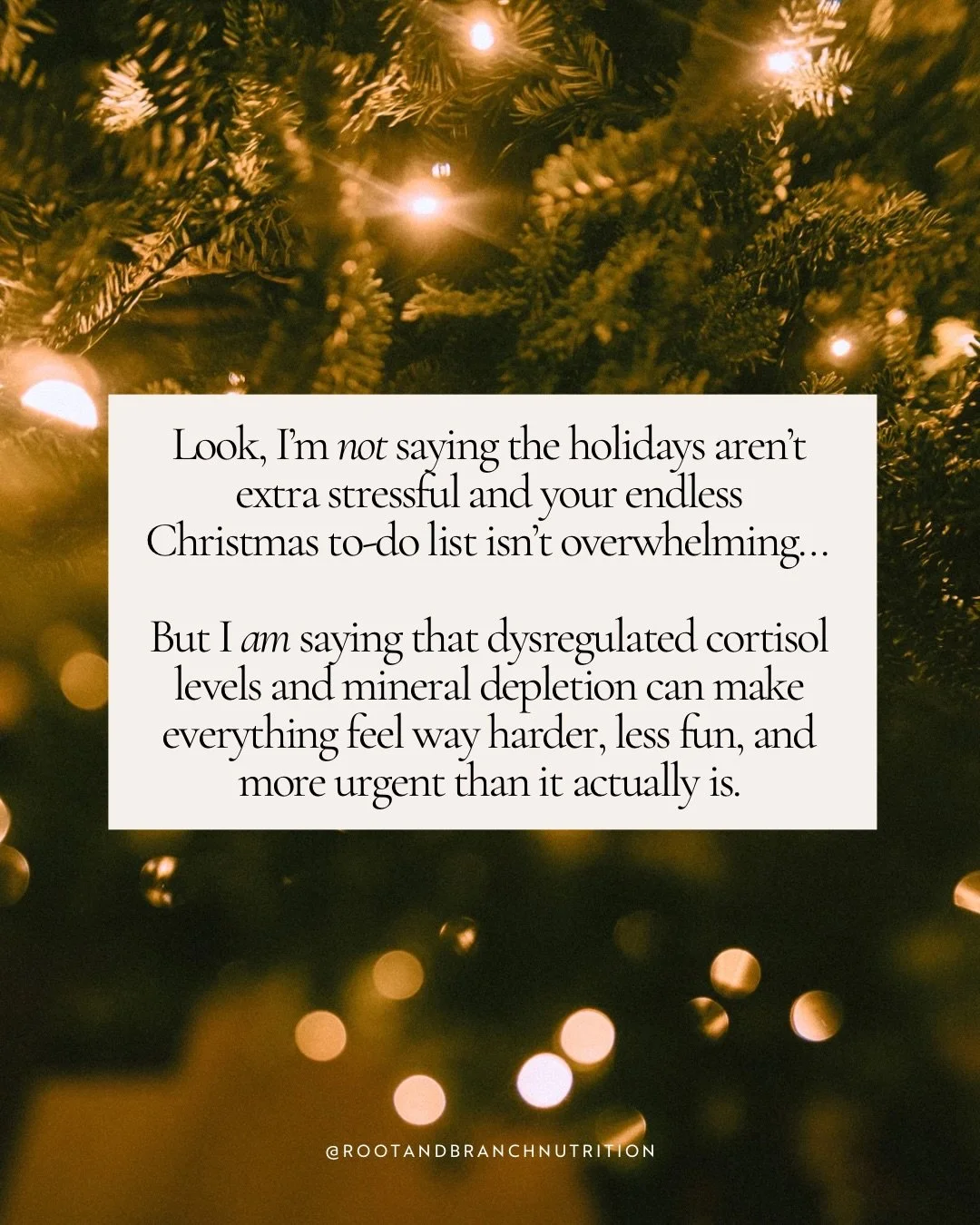 Are we blaming the holidays or entire winter season as a way to dismiss or ignore what&rsquo;s *really* happening?&thinsp;
&thinsp;
If you&rsquo;re feeling worse this time of year, it&rsquo;s not a coincidence. It&rsquo;s a really busy time for most 