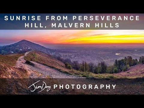 Sunrise Photography from Perseverance Hill, Malvern Hills