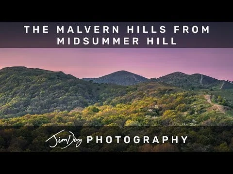The Malvern Hills from Midsummer Hill - Landscape Photography