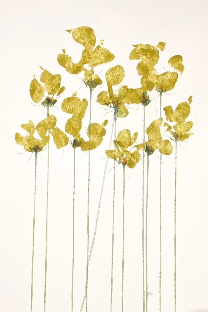 GOLDEN IRISES I