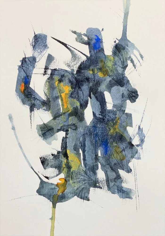 BLUE ABSTRACT II