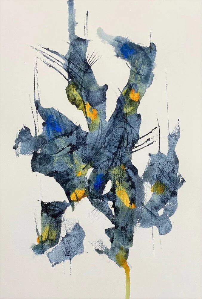 BLUE ABSTRACT III