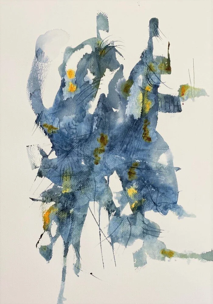 BLUE ABSTRACT IV