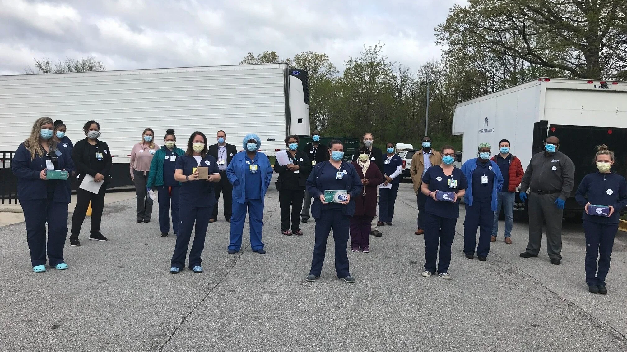 Alliance frontline workers receive PPE in MAS.