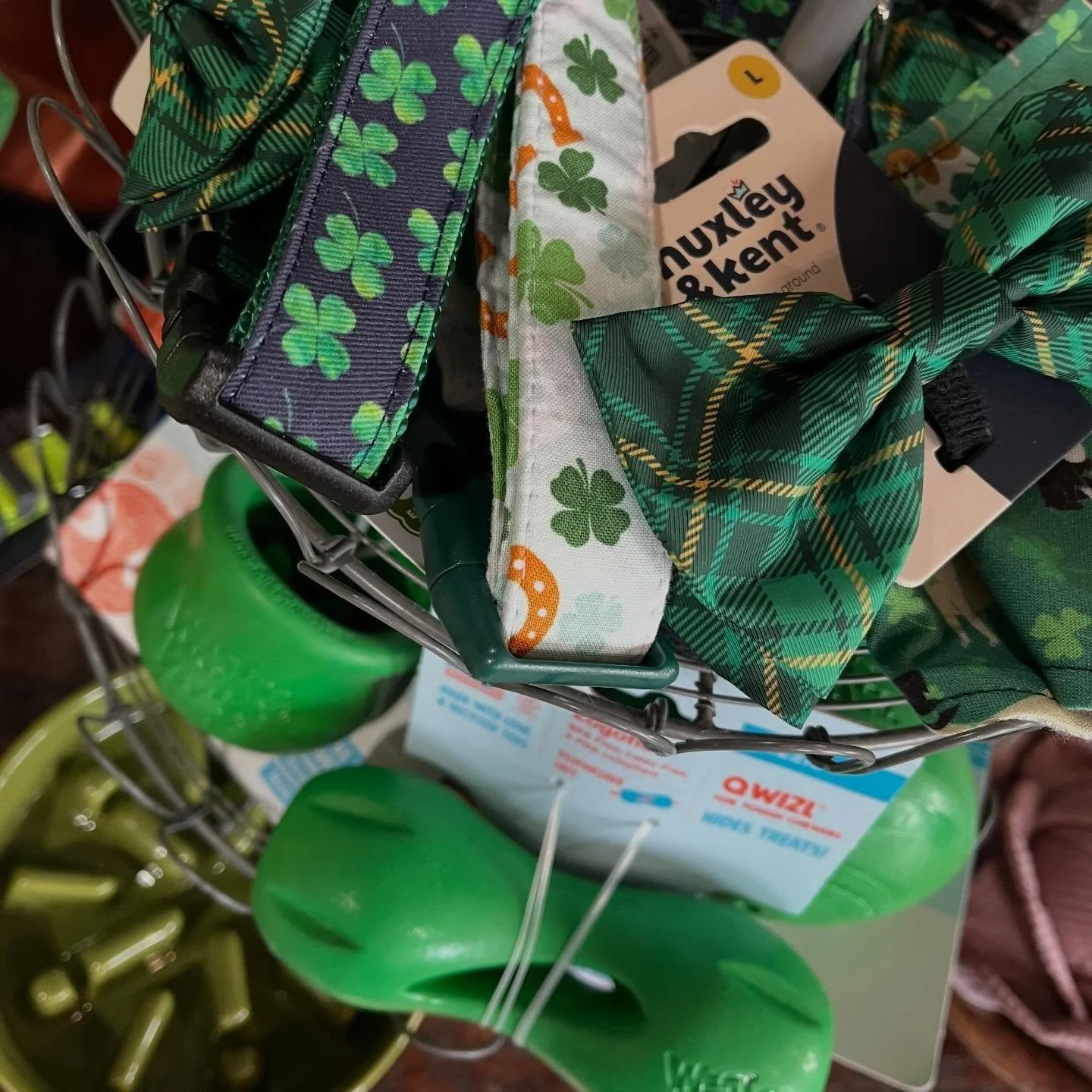 Are you all set for Saint Patty&rsquo;s? Dolittle&rsquo;s has all the green you need plus a bite of gold. ☘️🌈 Swipe to see our newest STICKER!