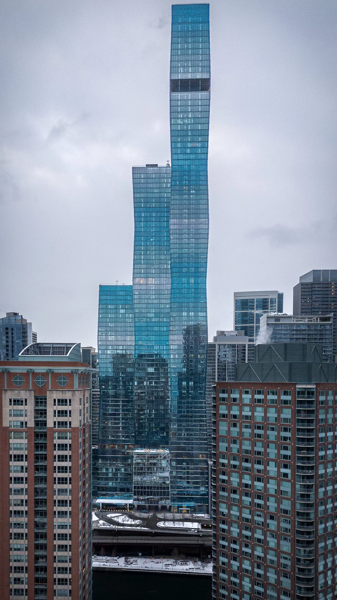 St. Regis, Aqua 2, Vista Tower skyscraper in Chicago, IL