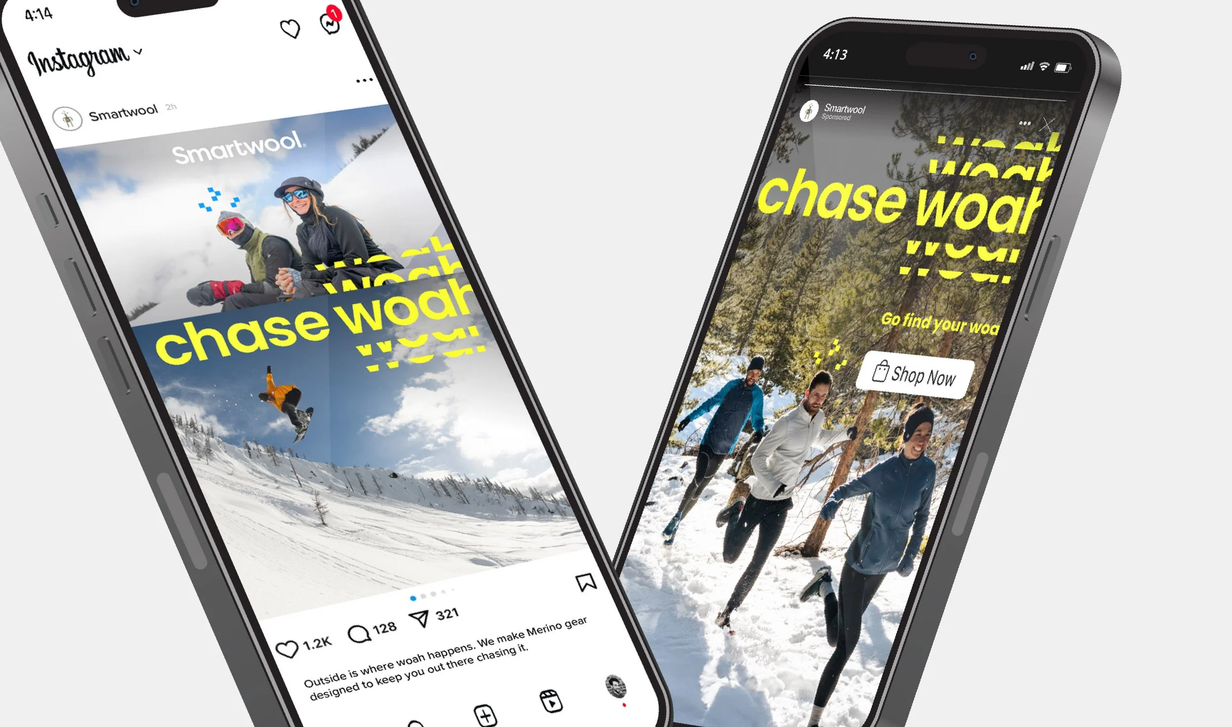 Smartwool Chase Woah Paid Media