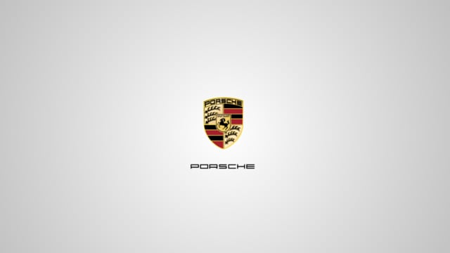 Porsche logo reveal