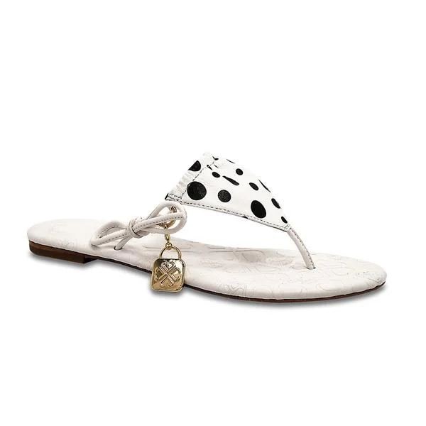 Luxtrada Sicily Dalmatian Bikini Thong Sandal