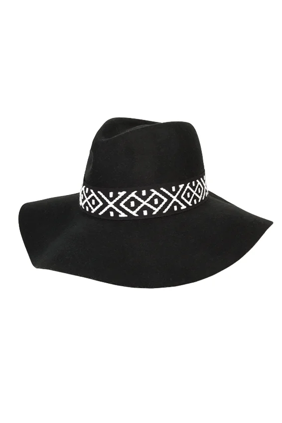 Fedora Wool Pattern Hat