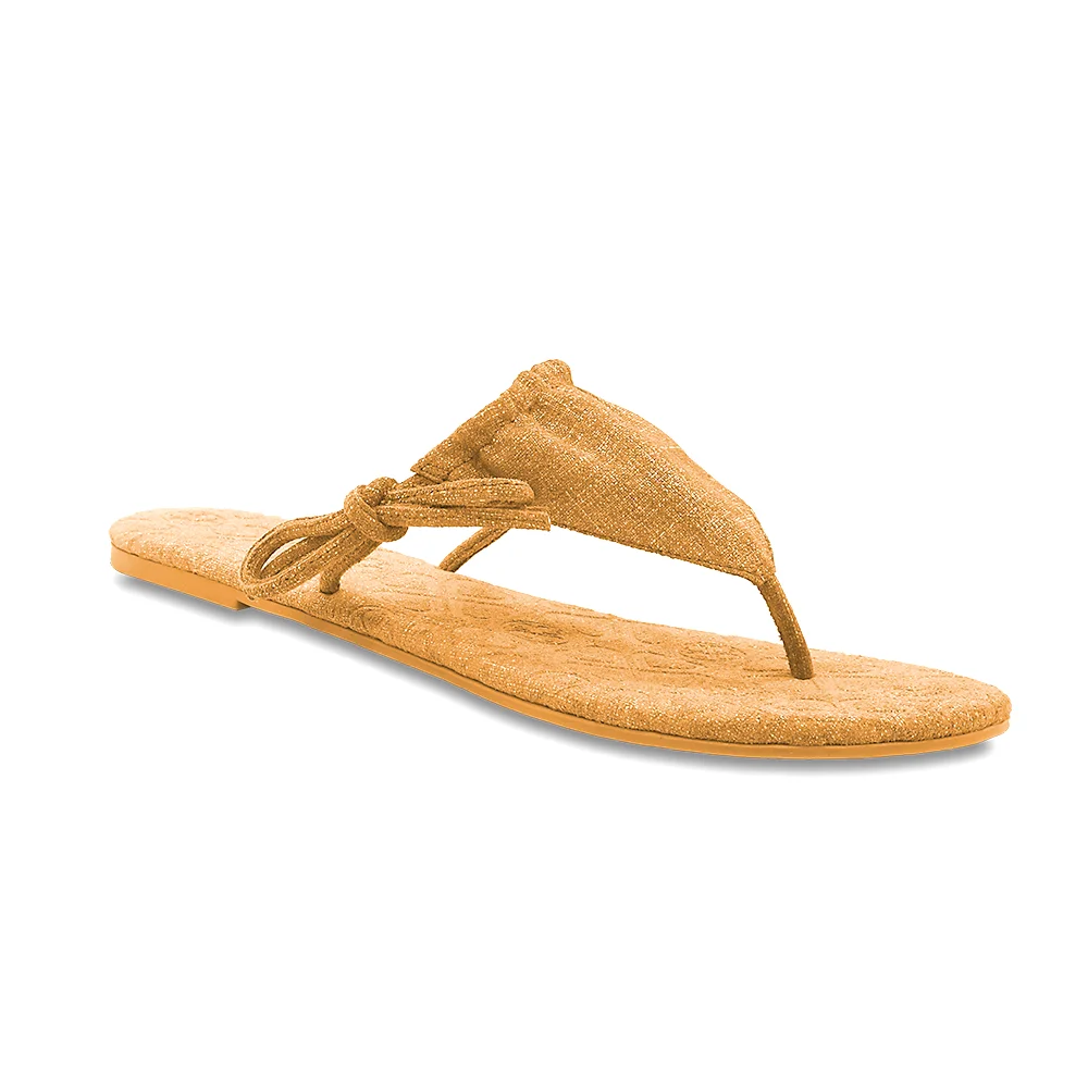 Pure Denim Bikini Thong - Sunflower