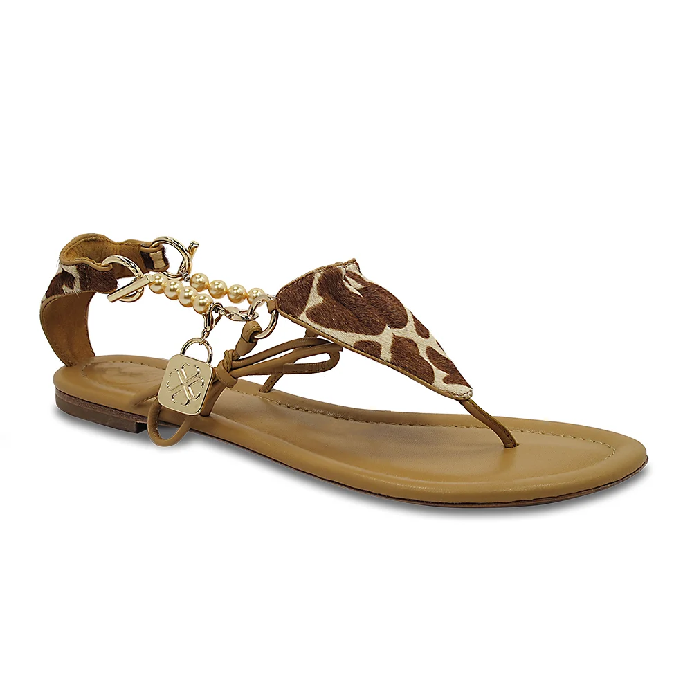 Cici Safari Bikini Sandal - Giraffe
