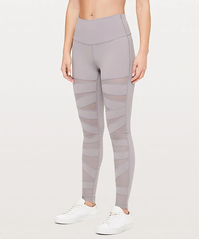 Crossover Mesh Leggings