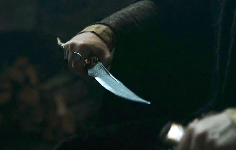 A knife wound doesn’t necessarily need to be terminal—unless it’s with Littlefinger/Arya’s dagger. Credit HBO/Press